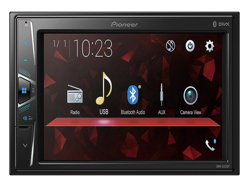 PIONEER 6.2" Bt/Cd/Dvd 2X4 Double Din