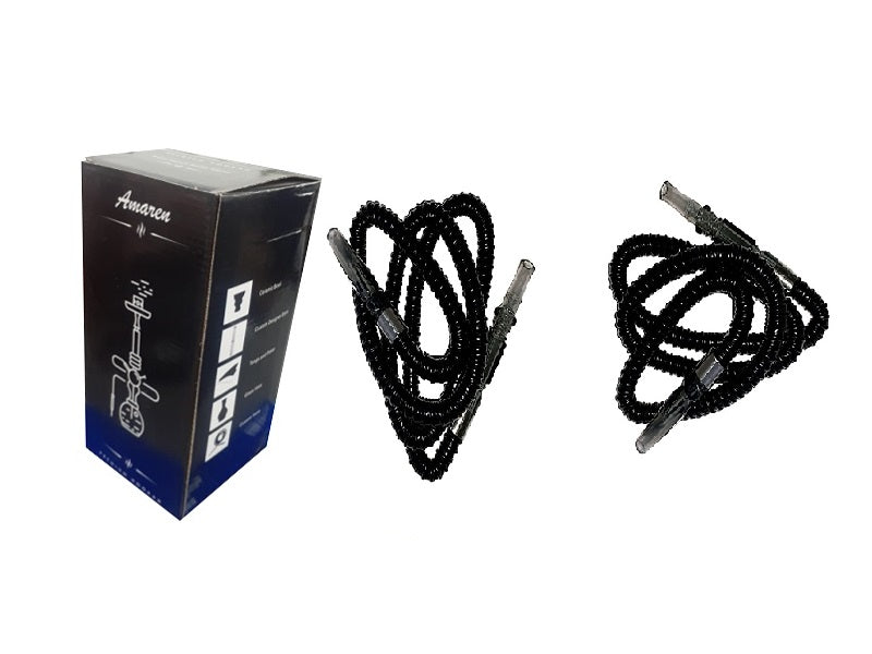 AMAREN Baby 2 Pipe Hookah Black  - Sm
