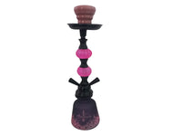 AMAREN Baby 2 Pipe Hookah Pink  - Sm