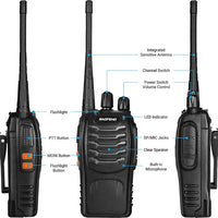 BAOFENGBF-888S 2PCS Two-Way Radio Walkie
