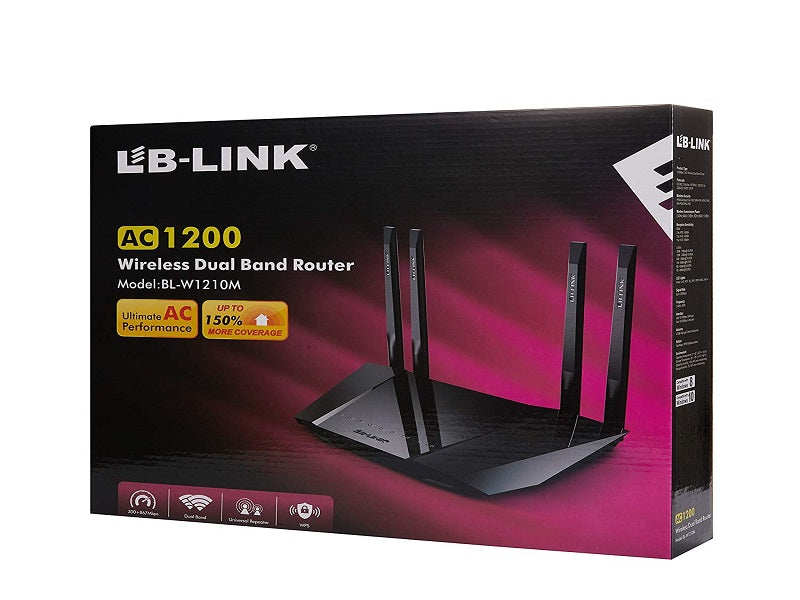 LB-LINK Ac1200 Wireless Dual Band Router