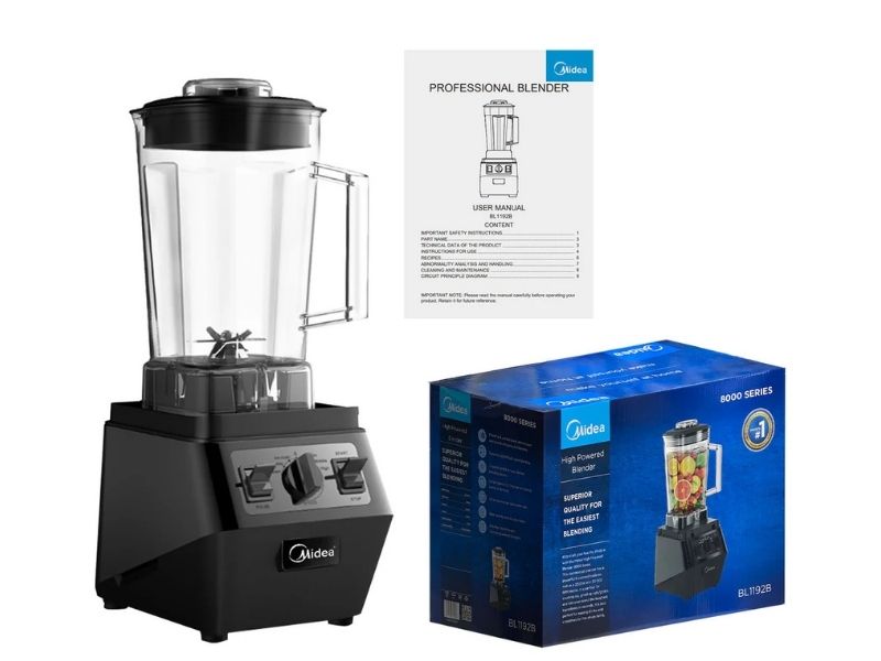 MIDEA 2L Blender Extreme 2200W-30000RPM