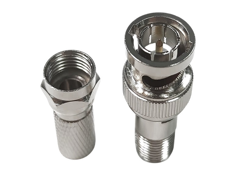 BNC Connector + F Connector For Cctv