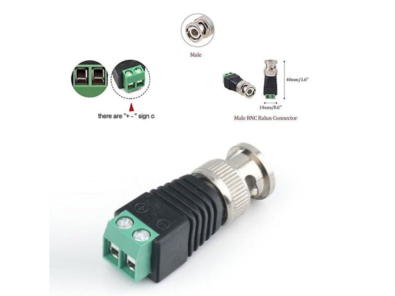 BNC Female Socket Easy Wire Screw Connec