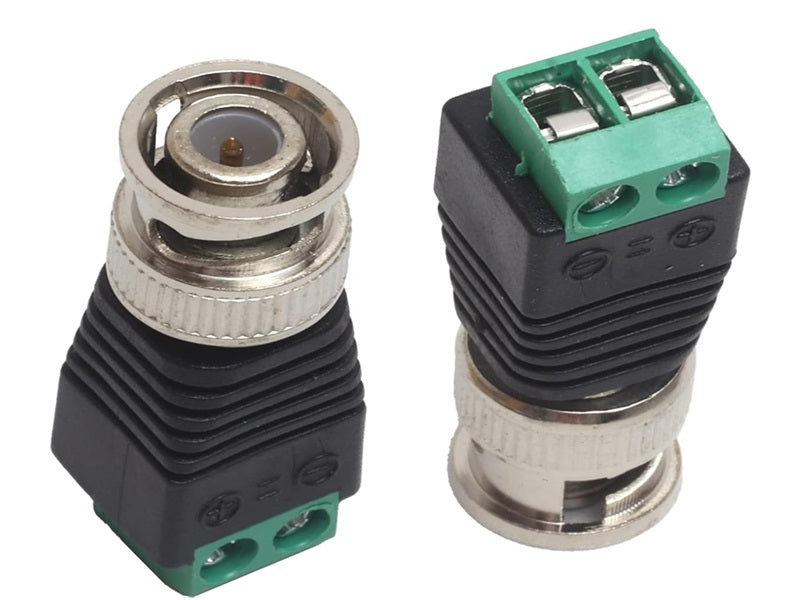 BNC Male to Terminal Block Connector