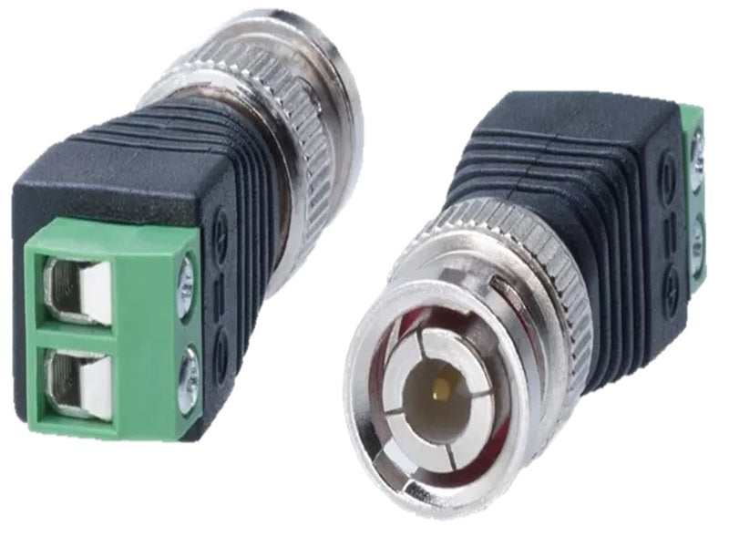 BNC Male to Terminal Block Connector