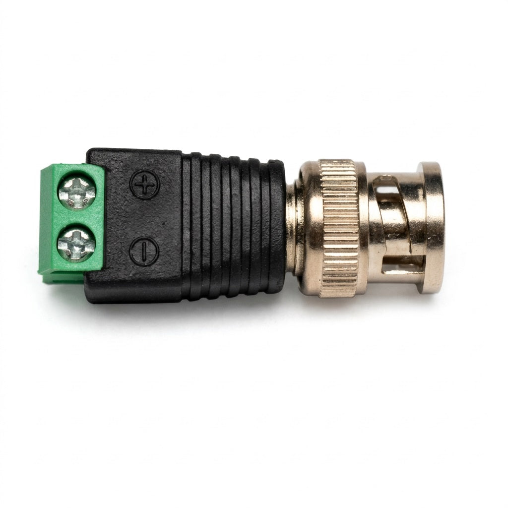 BNC Male Socket Easy Wire Screw Connecto