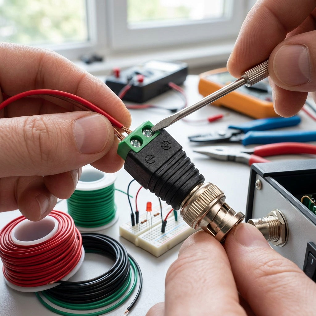 BNC Male Socket Easy Wire Screw Connecto – view 2