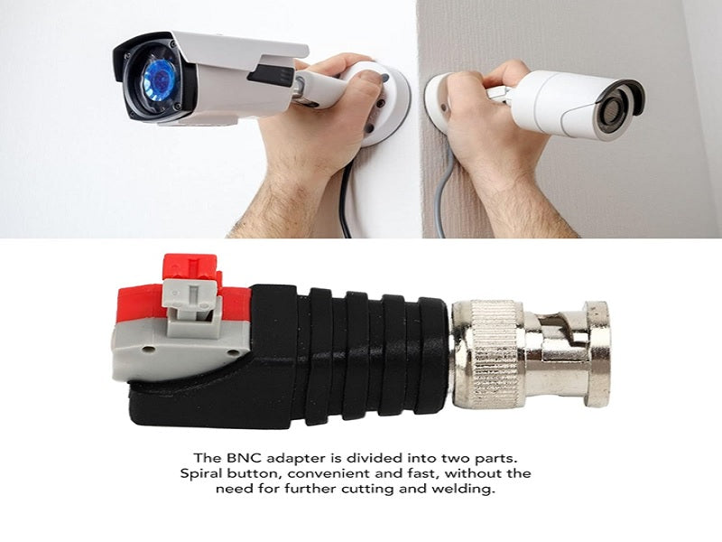 CONNECTOR Bnc Male With Button