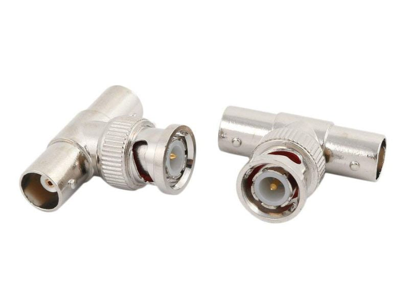 CONNECTOR Bnc Male To 2 X Bnc Female