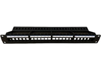 BLANK Panel Plastic Cat6 24 Port