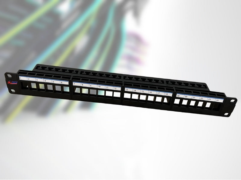 BLANK Panel Plastic Cat6 24 Port
