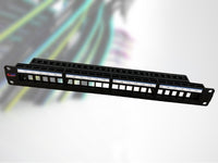 BLANK Panel Plastic Cat6 24 Port