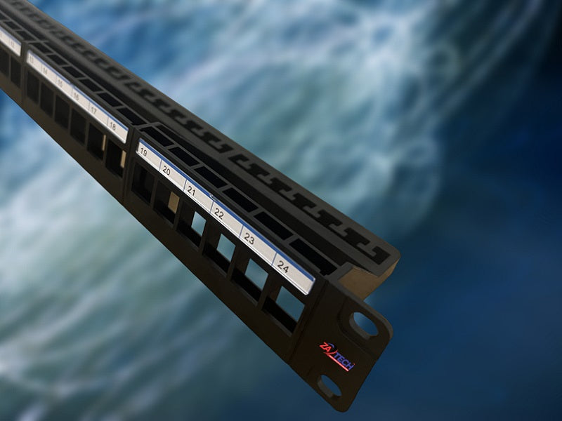 BLANK Panel Plastic Cat6 24 Port