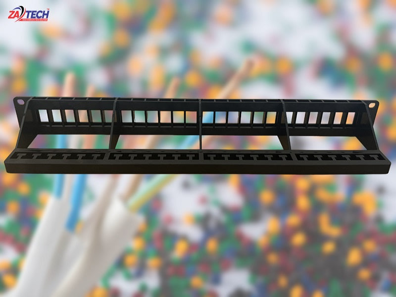 BLANK Panel Plastic Cat6 24 Port