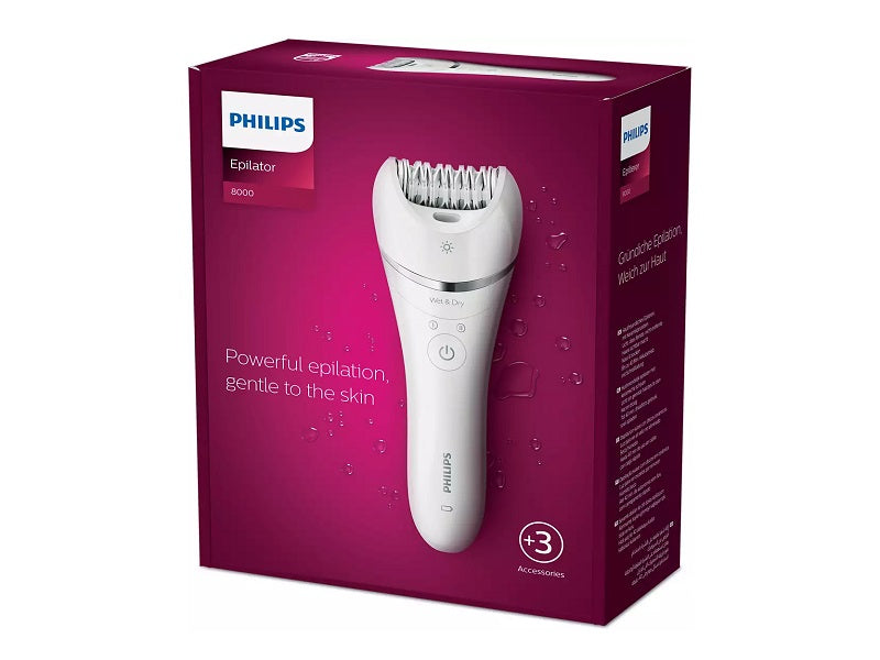 PHILIPS Wet & Dry Epilator Series 8000