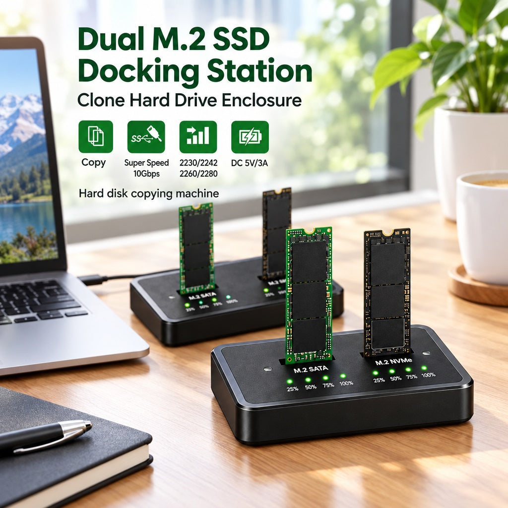 BS-SD06A Dual M.2 SSD Docking Station 2X – view 2