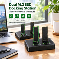 BS-SD06A Dual M.2 SSD Docking Station 2X – view 2