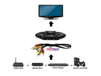 AV Switch 3 Rca Input 1 Rca Output
