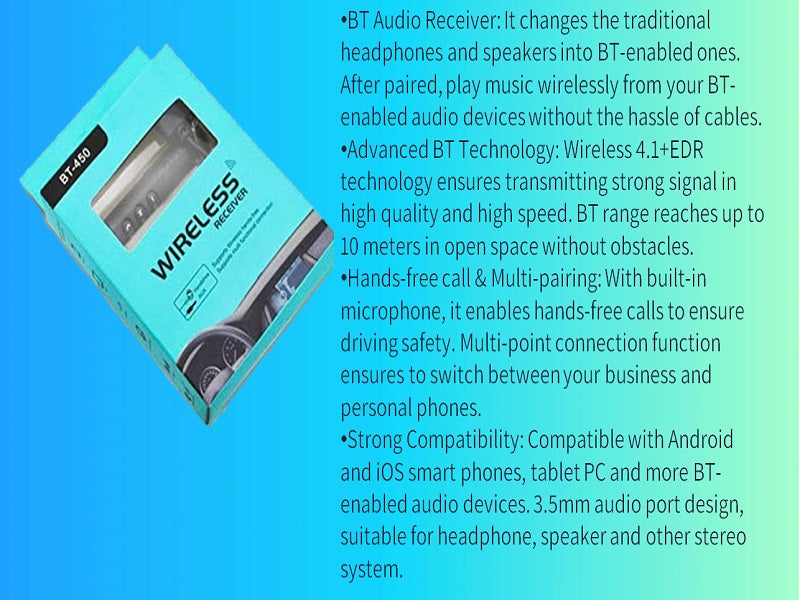 WIRELESS Receiver Bt-450