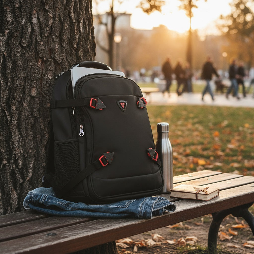 BIAO WANG 4801 Laptop Backpack With