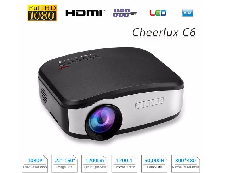 CHEERLUX C6 Miniprojector