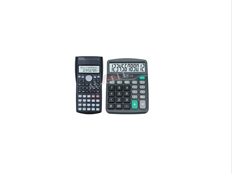 SENTRY 3Pck Calculator Scientific+12D+8D