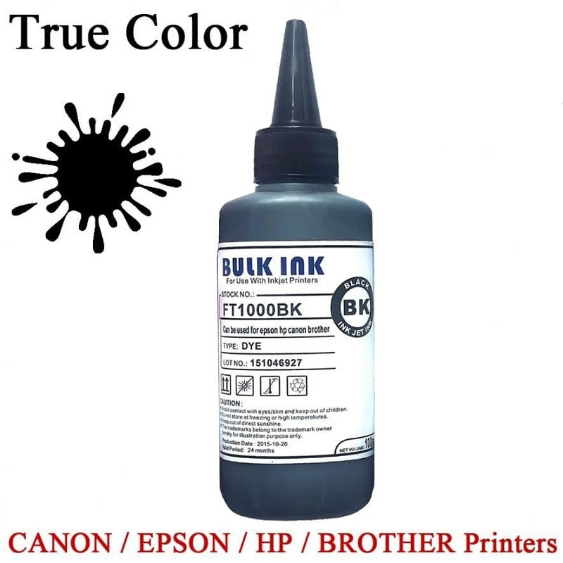 UNIVERSAL Canon Blk Ink 100 Ml