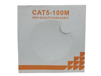 CAT5 Utp Cable 100Mtr  Indoor Grey White