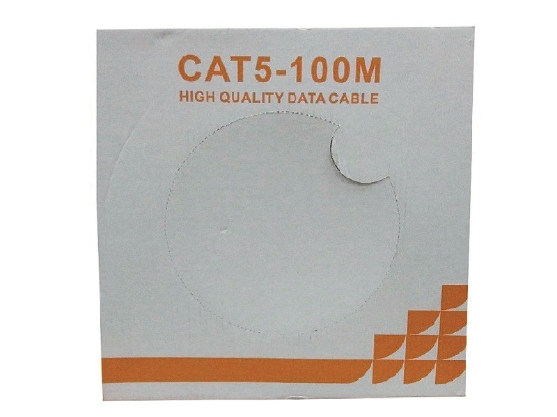 CAT5 Utp Cable 100Mtr  Indoor Grey White