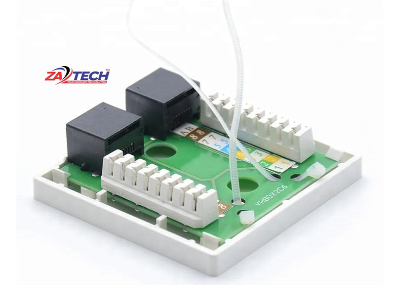 CAT5 Wall Box Dual Utp