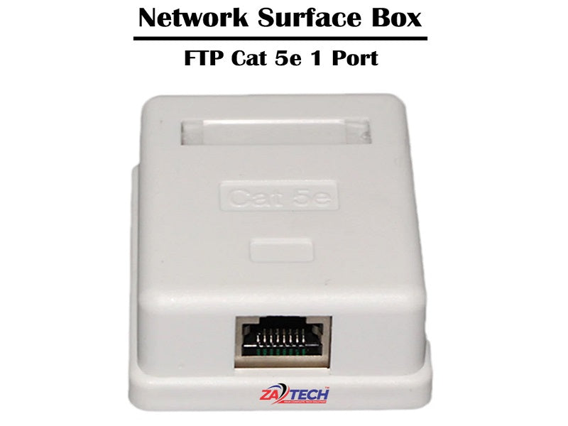 CAT5 Shilded Rj45 Wall Box Single Ftp