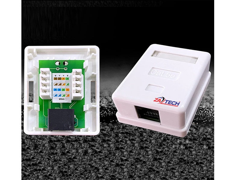CAT5 Shilded Rj45 Wall Box Single Ftp