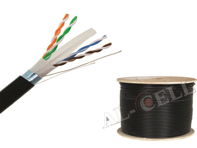 CABLE Cat6 Solid Core Uv 1Mtr