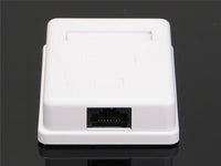CAT 6 Wall Box -Single Rj45 Utp