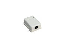 CAT 6 Wall Box -Single Rj45 Utp