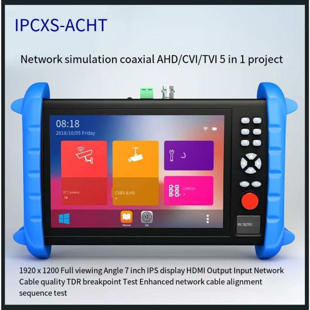 IPC-9610 ACTH WiFi CCTV IP Camera Tester