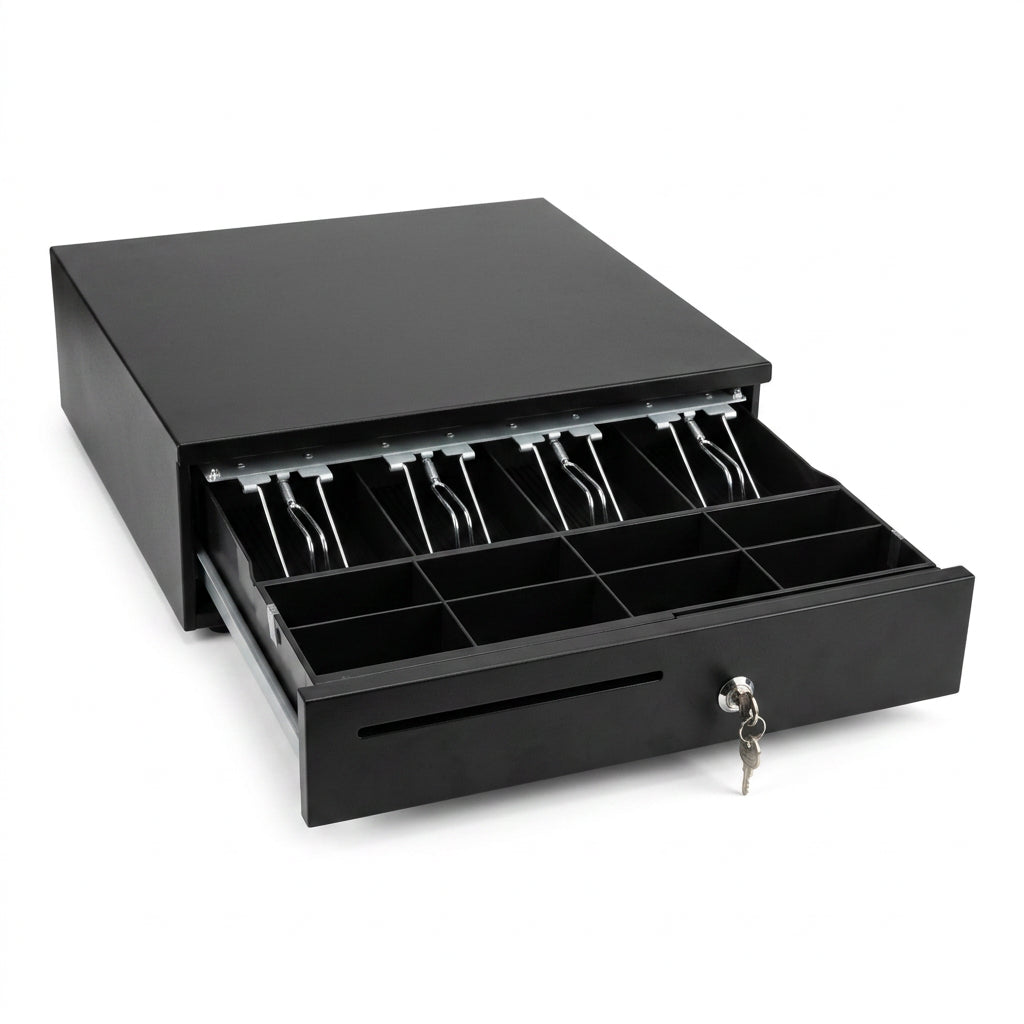 Cash Drawer Black 12V,Rj11