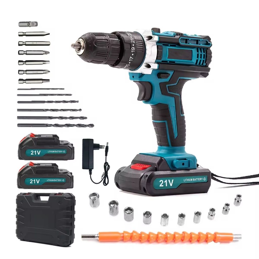 21V Lithium-Ion Cordless Hammer Drill
