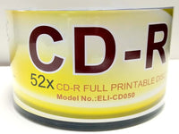 ELITE- Cdr 50 Pack Printable