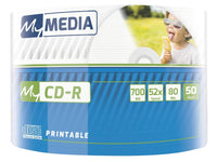 MyMedia Cdr 52X 50 Pack Wrap 700MB -