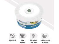 MyMedia Cdr 52X 50 Pack Wrap 700MB -