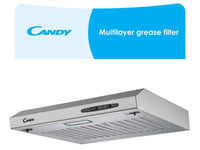 Candy 60cm Idea Inox Standard Shelf