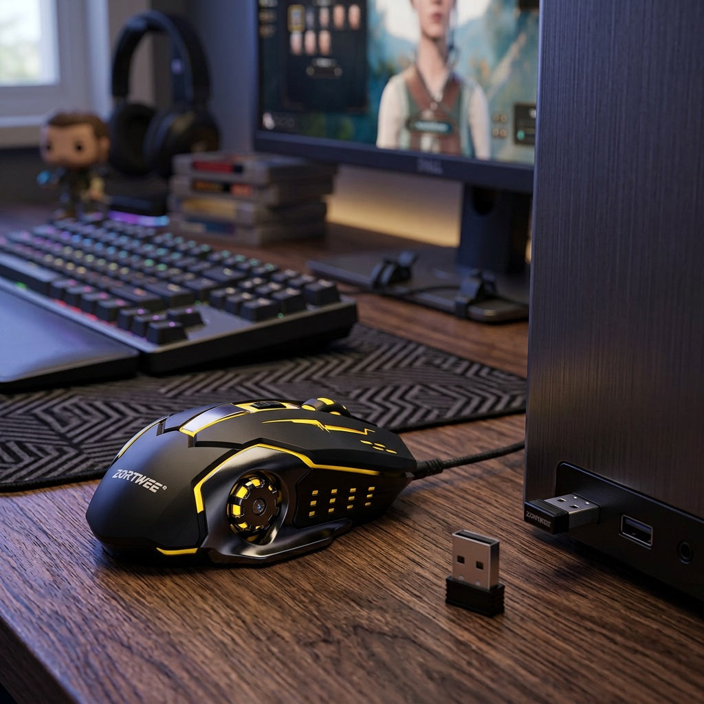 ZORNWEE CH001 Wireless Gaming Mouse 2.4G