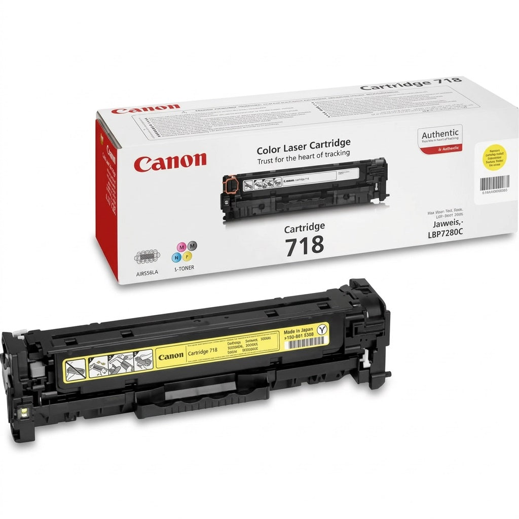 CANON 718 Yellow Toner