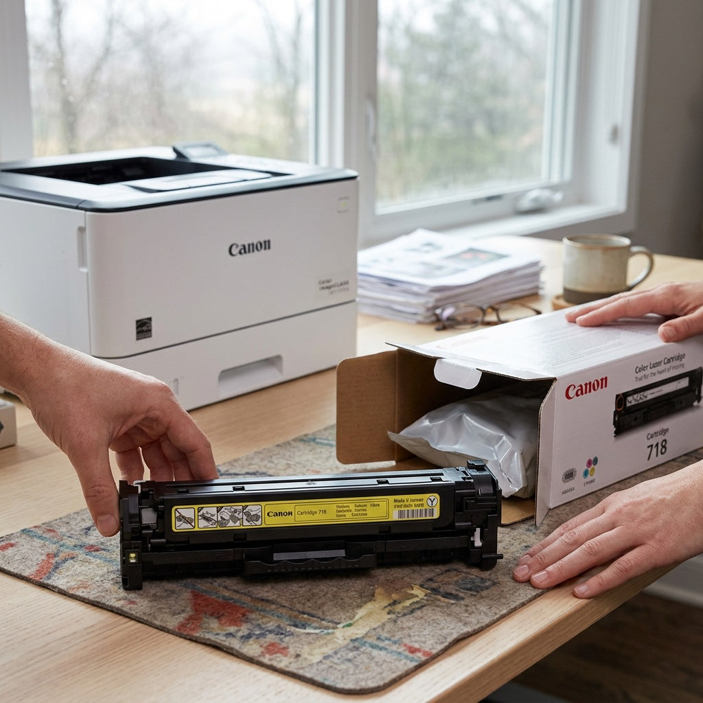 CANON 718 Yellow Toner
