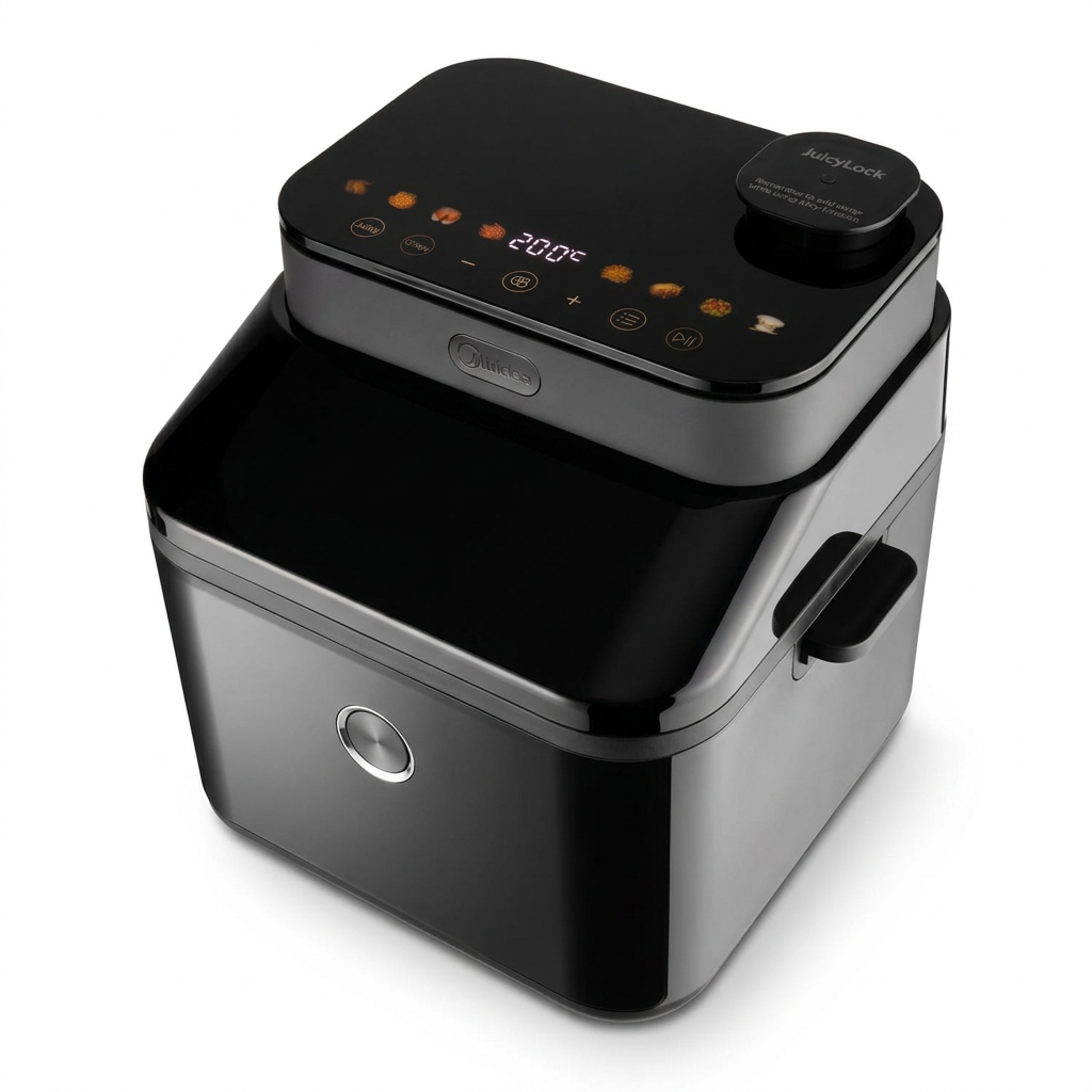 Midea 7L Multiflavour Steam Air Fryer - Digital, 8 Functions (Pre-Owned) – view 3