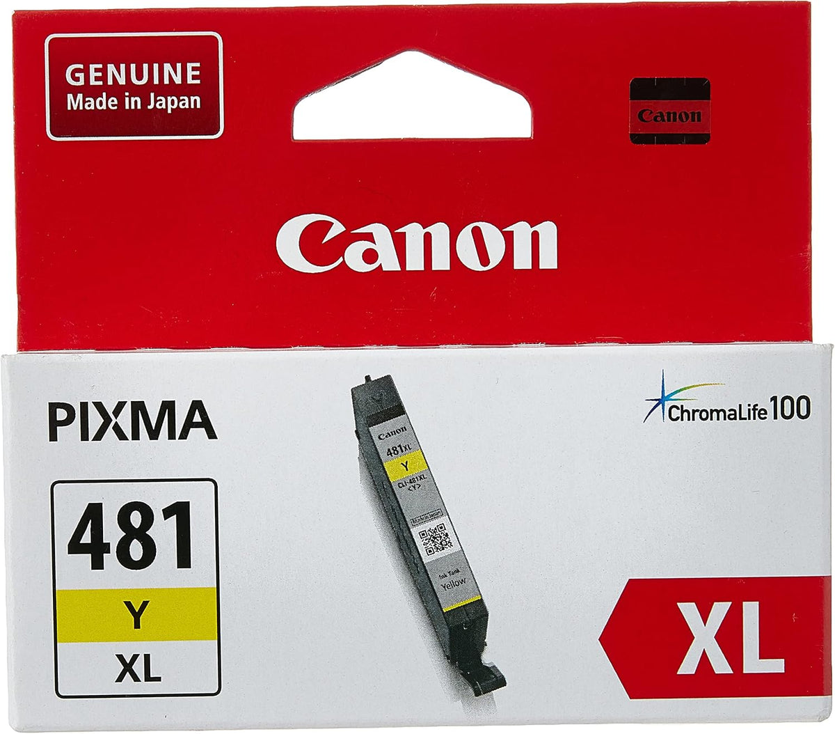 Canon CLI-481XL Yellow Ink Cartridge - 11ml High Yield, for PIXMA TS6140 & TR8540