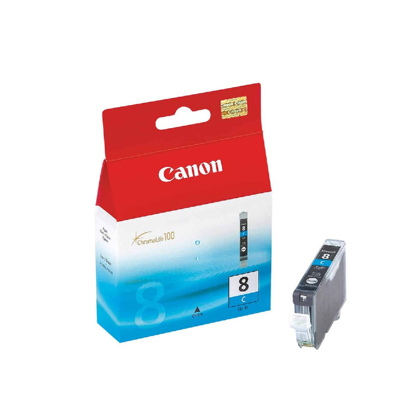 Canon CLI-8 Cyan Ink Cartridge - for PIXMA iP4200, iP5200, MP500 & MP530