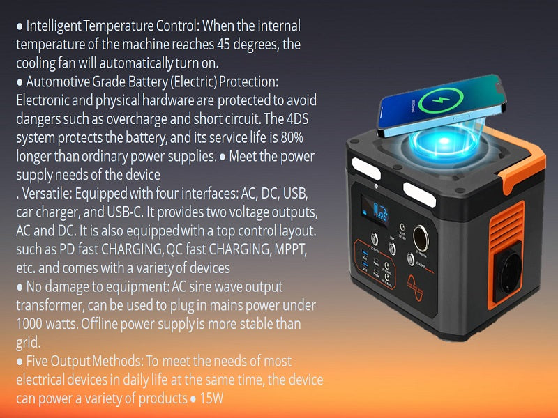 MEGA Power 300W Portable Power Station